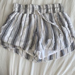 Flowy Striped Shorts